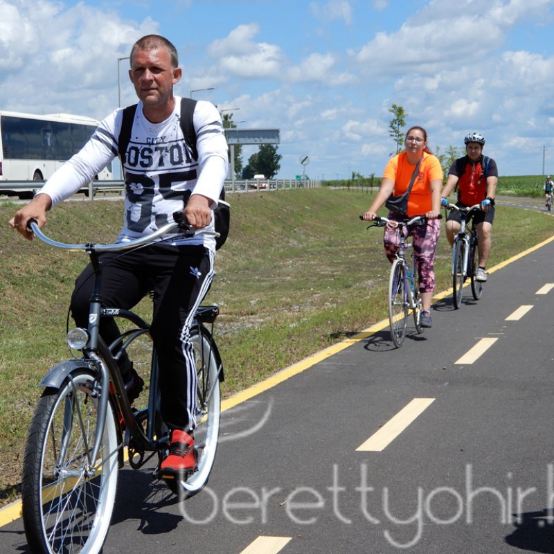 Átadták a Berettyóújfalu-Tépe kerékpárutat 24